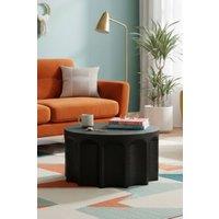 IH Design Otis Multi Arch Low Coffee Table in Black