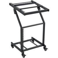 Costway 9U DJ Mixer Stand 2 Layer Professional Audio Rack Mount in Black