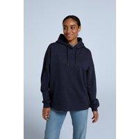Animal Women's 'Amber' Stylish Cotton Hoodie Soft Relaxed Fit Lightweight Sweatshirt in Navy | Size: 6