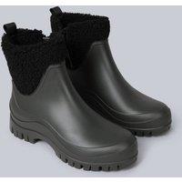 Animal Women's 'Lolah' Durable Warm Fleece Lined Boots Cushioned Waterproof Wellies in Khaki | Size: 7