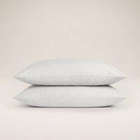 Bedable 100% Cotton Pillowcase Pair Sateen 460 Thread Count in Grey | Size: Standard Pillow Case