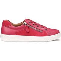 Hotter Women's Wide Fit 'Chase II' Trainers in Bright Pink | Size: 7