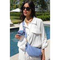 Luella Grey Women's 'Lolly' Sling Bag in Blue