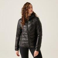 Regatta Women's 'Heatherly' Quilted Jacket in Black | Size: 20