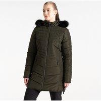 Dare 2b Women's Striking IV Padded Jacket in Dark Green | Size: 16