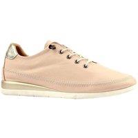 Lunar Women's Penelopy Leather Trainers in Beige | Size: 7