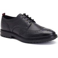 Base London Men's Yukon Grain Shoes in Black | Size: 11