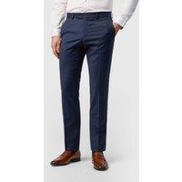 Ted Baker Men's Chalk Stripe Trousers in Navy | Size: 30R