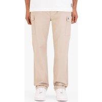 Luke 1977 Men's Relaxed Future Cargo Trousers in Stone | Size: XS