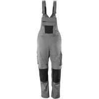 Mascot Men's Augsburg Unique Bib & Brace Overall 32.5R in Grey | Size: 32R