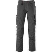 Mascot Men's Rhodos Frontline Reflection Work Trousers 29.5R in Charcoal | Size: 29L