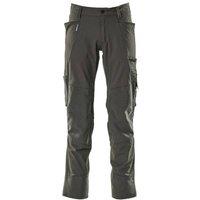 Mascot Men's Advanced Knee Pad Pockets Work Trousers in Dark Green | Size: 40S