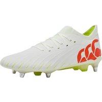 Canterbury Men's Speed Falcon Elite Soft Ground Rugby Boots in White | Size: 12