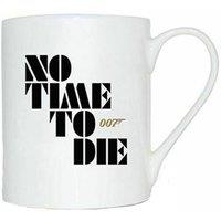 James Bond No Time To Die Bone China Mug in White