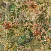 Holden Dcor Outside In Vintage Peacock Textured Wallpaper