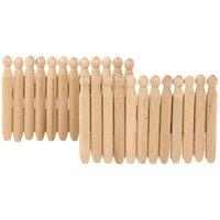 Orwell Wooden Dolly Pegs 24pk