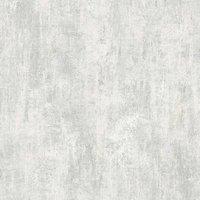 Muriva Phelan Blown Vinyl Textured Wallpaper in Light Grey
