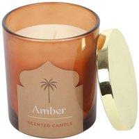 Something Different Arabian Nights Amber Scented Candle in Brown