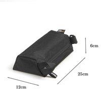 Obasyhig Outdoor Oxford Cloth Tactical Storage Pouch in Black | Size: Small