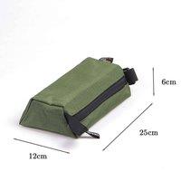 Obasyhig Outdoor Oxford Cloth Tactical Storage Pouch in Green | Size: Small