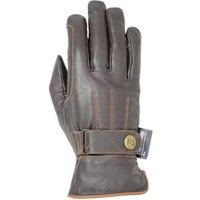 Hy5 Men's Thinsulate Leather Winter Riding Gloves in Dark Brown | Size: XL