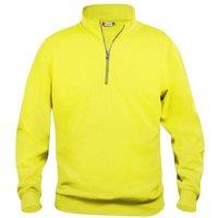 Clique Women's Basic Half Zip Sweatshirt in Yellow | Size: 2XL