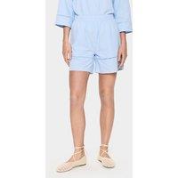 Saint Tropez Women's KalindaSZ Loose Fit Mini Shorts in Baby Blue | Size: Large