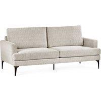 Cheshire Carrera Oyster Cream Chenille 3 Seater Sofa in Beige