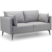 Cheshire Premium Stylish Rohe 2 Seater Sofa in Silver