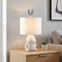 Garden Greatness Maison Bunny Table Lamp in Beige