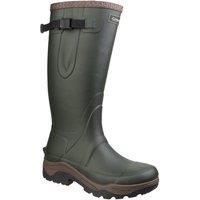 Cotswold 'Compass' Rubber Wellington Boots in Green | Size: 10