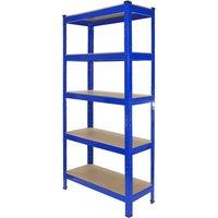 Monstershop Monster Racking T-Rax Heavy Duty Shelving Units, Blue, 75cm W, 30cm D in Blue