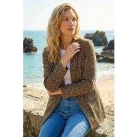 Roman Women's Animal Print Stretch Blazer | Size: 18