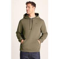 TOG24 Men's 'Carlton' Heavyweight 100% Cotton Hoody in Olive | Size: 2XL