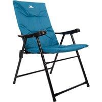 Trespass Paddy Folding Padded Deck Chair in Mid Blue