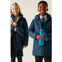 Regatta Farbank Hooded Waterproof Breathable Insulated Jacket in Blue | Size: 4-5