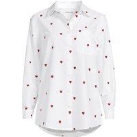 Lands' End Women's Cotton Oxford Shirt | Size: Small