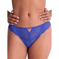 Aubade Women's Rhythm Of Desire Tanga in Blue | Size: 16