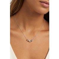 MUCHV Women's Sterling Silver Sculptural Pendant Necklace