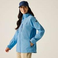 Regatta Women's Birchdale' Waterproof Hooded Shell Jacket in Light Blue | Size: 16
