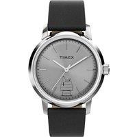 Timex Men's TW2Y10000 Peanuts 40mm Automatic Watch in Black