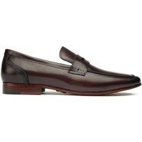 SIMON CARTER Men's Pike Loafer Shoes in Brown | Size: 10