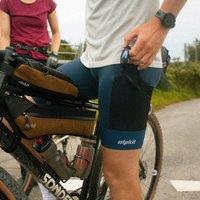 Alpkit Men's Tour Cargo Bib Shorts Cargo bib shorts in Black | Size: Small