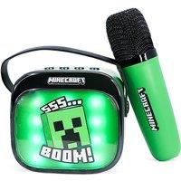 OTL Minecraft Popsing Led Light-Up Wireless Karaoke Speaker & Microphone