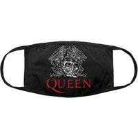 Queen Classic Band Logo Face Mask in Black