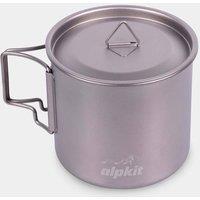 Alpkit MyTimug 650: a 650ml titanium mug for solo adventurers in Silver | Size: Single