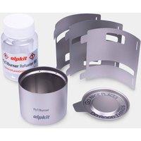 Alpkit MyTiburner ultralight & compact liquid fuel camping stove just 105g in Silver
