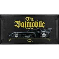 DC Comics Batman 1989 Batmobile Metal Ingot - Limited Edition Collectible in Black