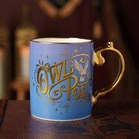 Warner Bros Harry Potter Alumni Collectable Mug - Owl Post in Bright Blue