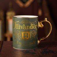 Warner Bros Harry Potter Alumni Collectable Mug - Ollivanders in Khaki